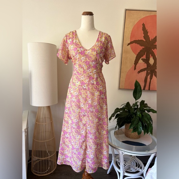Japna Floral Dress - Picture 2 of 3